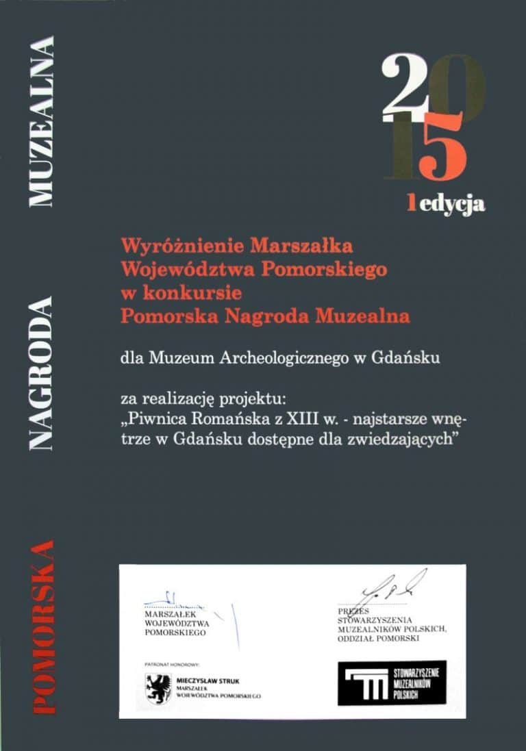 pomorska nagroda muzealna