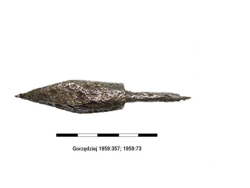 16 grot beltu zelazny XIII XIV wiek