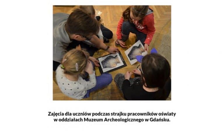 zajecia dla uczniow w czasie strajku