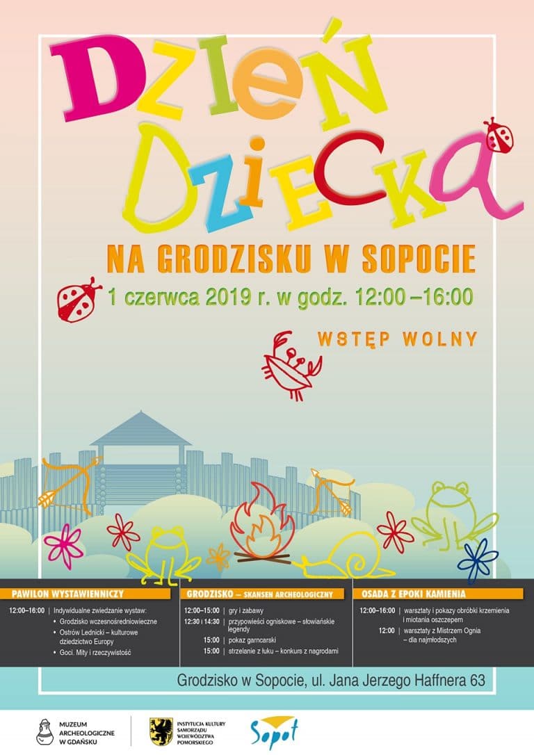 DzieńDzieckanaGrodziskuwSopocie plakat