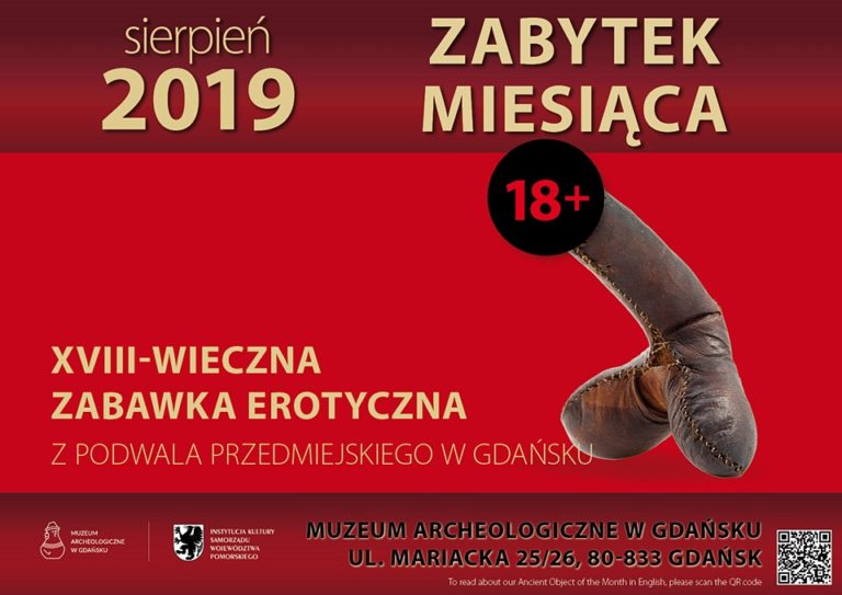 fallus MuzeumArcheologicznewGdańsku plakat