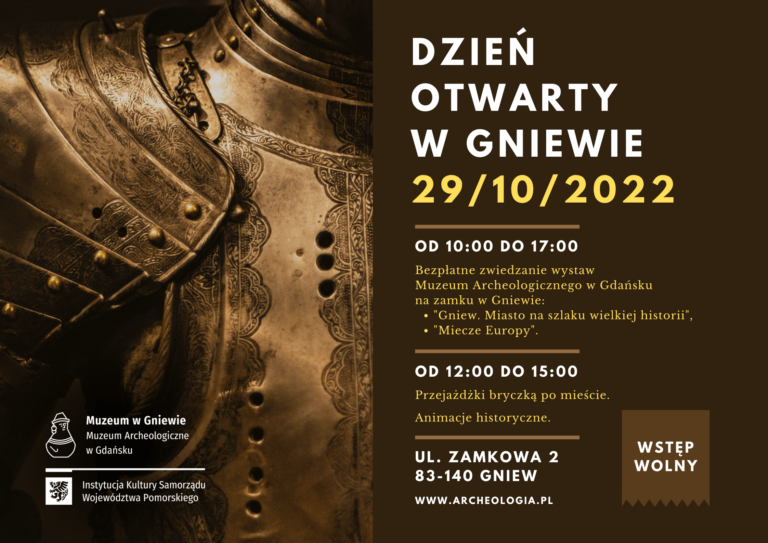 Dzien otwarty w Gniewie plakat tiny